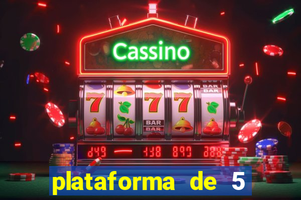 plataforma de 5 reais fortune tiger